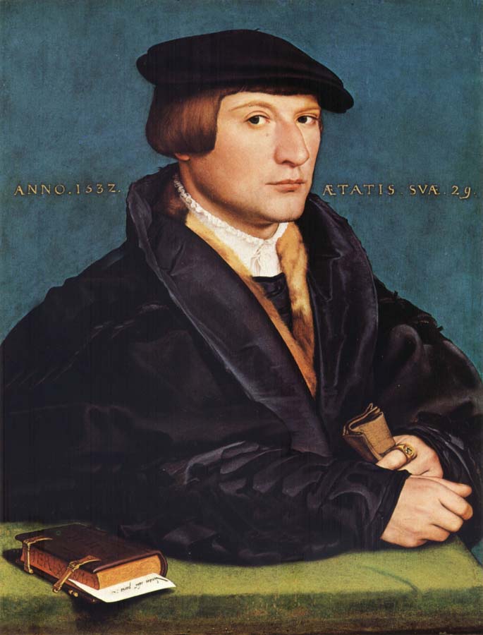 HOLBEIN, Hans the Younger Portrait of a Member of the Wedigh Family